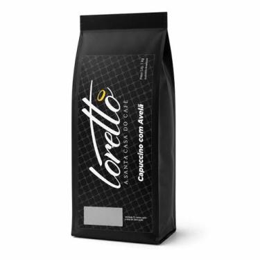 Imagem de Capuccino Tradicional Avelã Café Loretto Especial Solúvel 1kg - Lorett