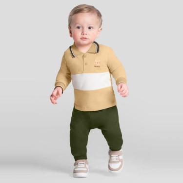 Imagem de Conjunto Bebê menino de ursinho Mundi baby