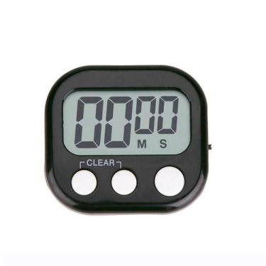Imagem de Timer Digital Temporizador De Cozinha Contagem Regressiva Cronômetro C