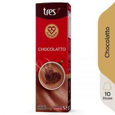 Imagem de Cápsula de café Chocolatto com 10 unidades - 3 Corações