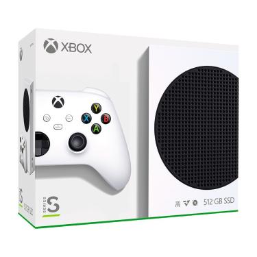 Imagem de Console Xbox Series S Microsoft 512GB SSD NVME com Controle sem Fio Wi-Fi Branco
