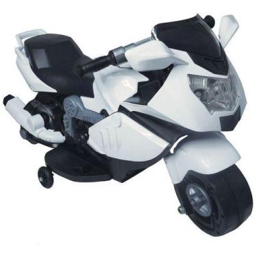 Imagem de Mini moto elétrica infantil 6v bw044 - Importway, Branco