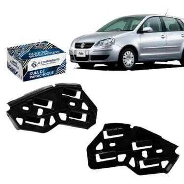 Imagem de Guia Parachoque Dianteiro Polo Hatch Sedan 2007 2008 2009 2010 2011 - 