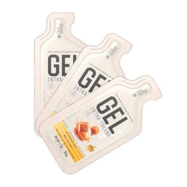 Imagem de Kit 3X: Gel Intra Treino Caramelo Salgado + Cafeína True Source 35g