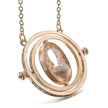 Imagem de Colar Vira Tempo Hermione Granger Articulado - Ampulheta Areia - Harry