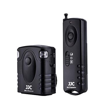 Imagem de JJC Desobturador de controle remoto sem fio para Canon EOS Rebel T7 T6 T5 EOS R50 V R6 Mark II R7 R8 R10 R100 RP R T8i T7i T6i T6s T5i T4i SL3 SL2 EOS 2000D 70D 77D 80D 90D M5 M6 Mark II e mais
