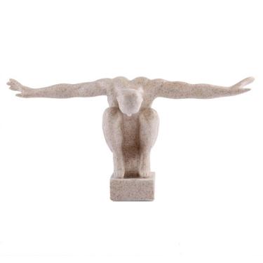 Imagem de Escultura Decorativa Braços Abertos em Resina 41cm NA5003 BTC