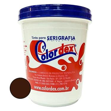 Imagem de Pigmento Colordex para Tintas de Serigrafia a Base D'água - Castanho Escuro (250ml)