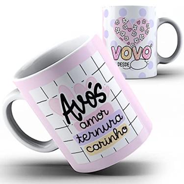 Imagem de Caneca avós amor ternura carinho (envie data)