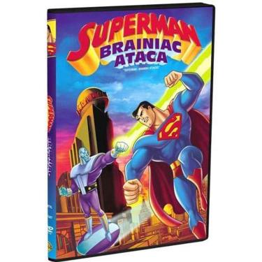 Imagem de Superman Brainiac Ataca dvd original lacrado
