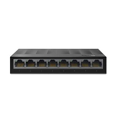 Imagem de TP-Link Switch Gigabit De Mesa Com 8 Portas 10/100/1000 Ls1008G Smb, Preto