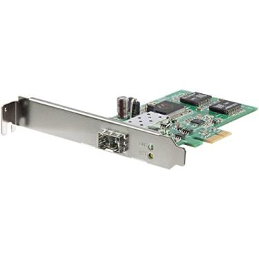 Imagem de StarTech. Placa de rede PCI Express Gigabit Ethernet com SFP aberto - Adaptador de placa de rede PCIe GbE SFP NIC - Adaptador SFP de fibra óptica (PEX1000SFP2)