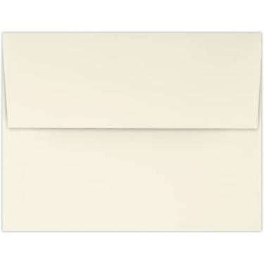 Imagem de Envelopes para convites LUXPaper A4 para 10 x 15 cm em 32 kg. Envelopes naturais, imprimíveis para convites, pacote com 50, tamanho envelope 10 x 15 cm (creme)