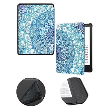 Imagem de Capa macia para Kindle 11ª geração lançada apenas em 2022, capa protetora à prova d'água com ativação automática (não serve para Kindle Paperwhite 11ª ou Kindle 10ª 2019)