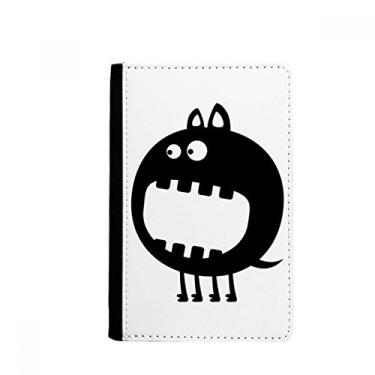 Imagem de Bolsa para cartão de carteira com porta-passaporte adorável monstro do universo e alienígena Notecase Burse, Multicolor