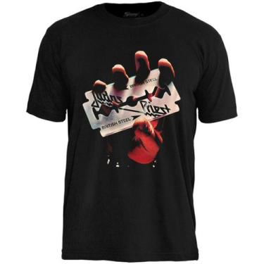 Imagem de Camiseta  Judas Priest British Steel Stamp Rockwear Ts1019 - Stamprock