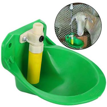 Imagem de Automatic Sheep Water Bowl Goat Water Drinker Cups Plastic Drinking Feeders for Cattle Calf Sow Dog Pig(Plastic Amniotic Fluid Bowl)