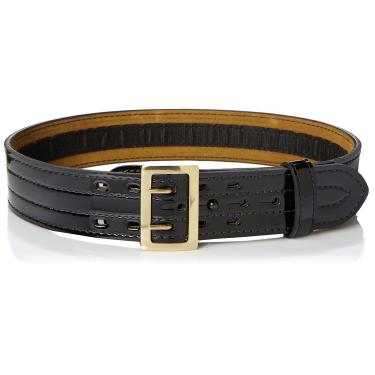 Imagem de Bianchi 87V-36-9B Safariland 87V Sam Brown com forro de gancho 5,7 cm, 91,4 cm de cintura, preto de alto brilho com fecho de pressão de latão, multicolorido, tamanho único