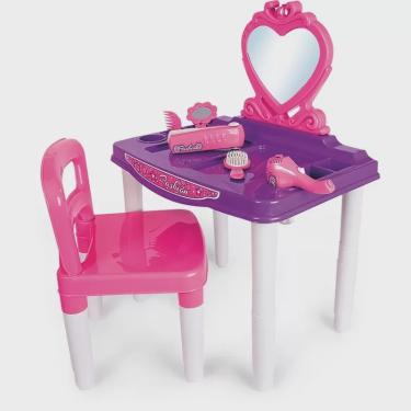 Imagem de Brinquedo Infantil Master Penteadeira Fashion com Cadeira