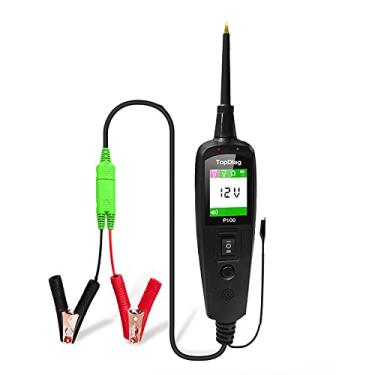 Imagem de Qudai Kit de sonda de circuito de potência para testador de circuito automotivo Testador de tensão/resistência do carro Ferramenta de diagnóstico Ativação de componentes 12/24V com proteção contra