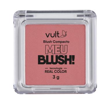 Imagem de Blush Compacto Vult Meu Blush 3g - Malva Matte VULT COSMÉTICOS 1 Unidade