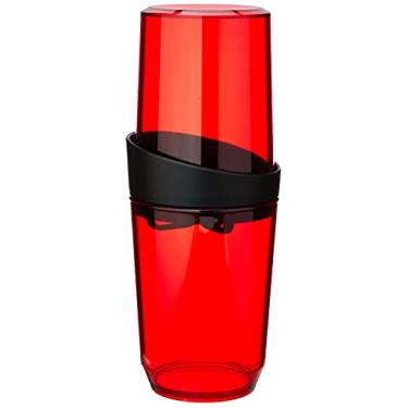 Imagem de Porta Escova de Dentes, Vermelho Transparente, Crippa