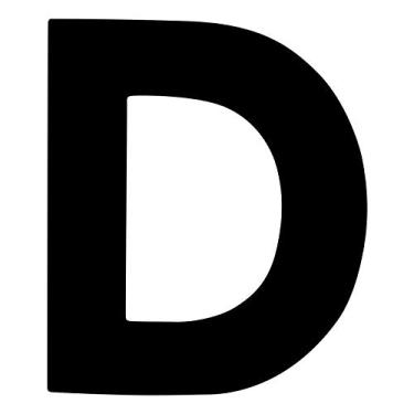 Imagem de Número de placa de casa flutuante 3D, letra 0-9, alfabeto A-Z, 12,7 cm, números modernos de endereço para porta para placa digital ao ar livre, preto, aço inoxidável, parafuso montado, antiferrugem