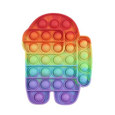 Imagem de Pop It Fidget Toy Bubble Brinquedo Sensorial Push Colorido - Robô
