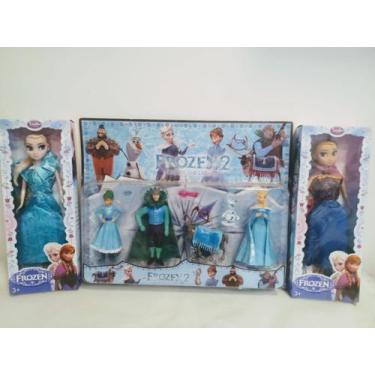 Kit de Bonecas - 30 Cm - Disney - Frozen 2 - Anna e Elsa com Nokk - Hasbro