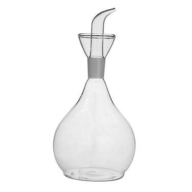 Imagem de Dispensador de azeite, Decantador de garrafa de óleo, Utensílios de cozinha, Garrafa de óleo de vidro recarregável Galheteiro de vigre com vertedor, 900ML