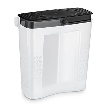 Imagem de Porta Sabão Em Pó Slim 1,65 Litros Preto