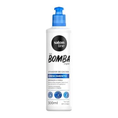 Imagem de Salon Line, Ativador de Cachos, SOS Bomba, Crescimento, Reparação e Força - Cabelos Ondulados, Cacheados e Crespos, 300 ml