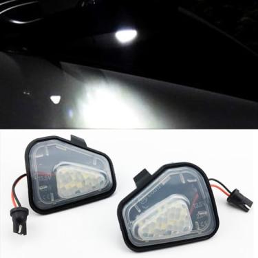 Imagem de 2 peças de luz LED para espelho lateral para VW Jetta 10-15 EOS 09-11 Passat B7 2010 CC 09-12 Scirocco 09-14