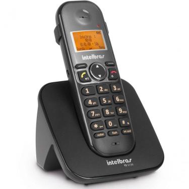 Imagem de Telefone Sem Fio c/ Id E c/ Entrada Para Fone De Ouvido Ts 5120 Preto 4125120