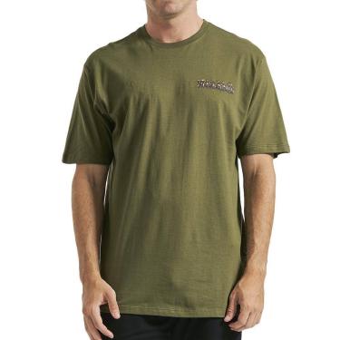Imagem de Camiseta Volcom Brimstone WT23 Masculina Verde Militar