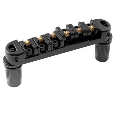 Imagem de Musiclily Tune-O-Matic Ponte com Roller Para Guitarra Estilo Les Paul, Preto