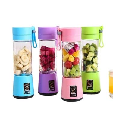 Imagem de Mini Liquidificador Portátil Shake 6 Laminas + Cabo USB