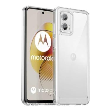 Imagem de Capas Compatível com Moto G73,Caixa de telefone,fino e leve,resistente a riscos,anti-impressão digital e proteção contra queda