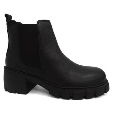 Imagem de Bota Bottero Couro Cano Curto Chelsea 361106 Preto