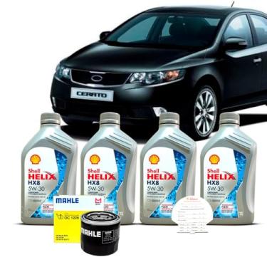 Imagem de Kit Troca de Oleo 5w30 e Filtro Kia Cerato 1.6 16v 2009 a 2012