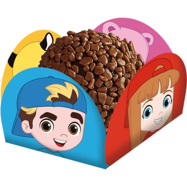 Imagem de Forma 4 Petalas Aventureiros C/40 Festcolor