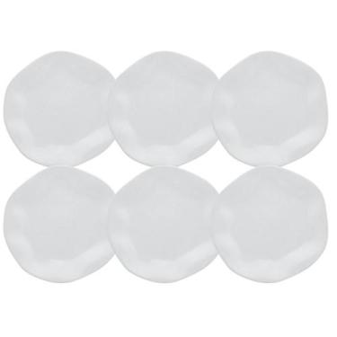 Imagem de Jogo Aparelho De Jantar Oxford Pratos Rasos 27,5cm 06 Peças Ryo White 