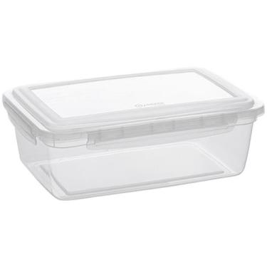 Imagem de Pote Para Alimentos Transparente 2,75Lts Com Travas Bpa Free - Jaguar