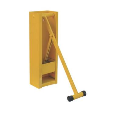 Imagem de Amassador de Latas Latão Latinha Até 473ml Manual Amarelo - Ouro Minas