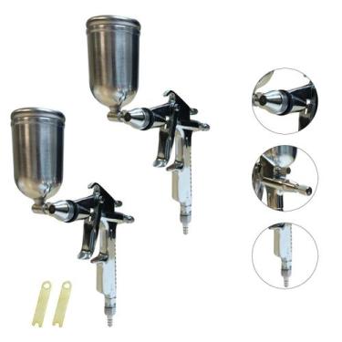 Imagem de 2 pistolas de pintura mod mini k3 bico 0,5mm - WWSOLDAS