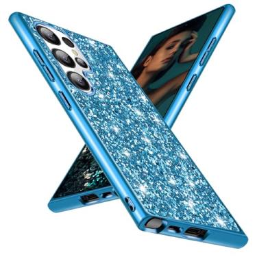 Imagem de Capa para celular Galaxy S24 Ultra para Samsung S24 Ultra, mulheres, meninas, luxuosa, brilhante, brilhante, bonita, capa para Samsung Galaxy S24 Ultra, à prova de choque, antiarranhões, capa fina de