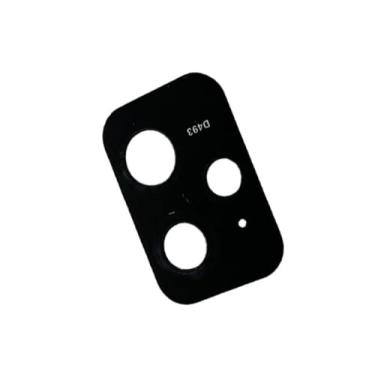 Imagem de zhxchzhi Substituição da tampa da lente da câmera traseira traseira OEM para Asus Zenfone 8 ZS590KS preta