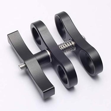 Imagem de DEVMO Suporte de braçadeira de lanterna de mergulho e suporte de braço compatível com lanterna de vídeo subaquática