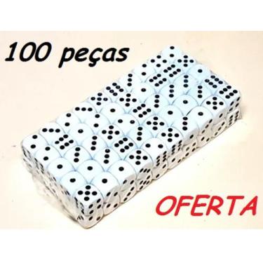 Imagem de Dados para jogos , baralhos , Coleção com 100 peças Conjunto kit joGoS