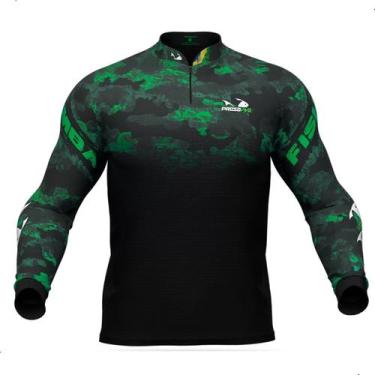 Imagem de Camisa De Pesca Infantil Com Proteção Uv Presa Viva, 8